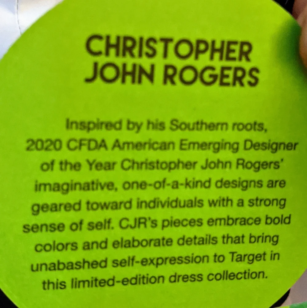 Christopher John Rogers Black White Dress sz. 4 - Picture 11 of 15